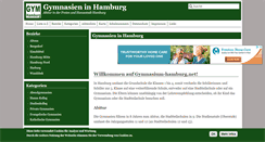 Desktop Screenshot of gymnasium-hamburg.net